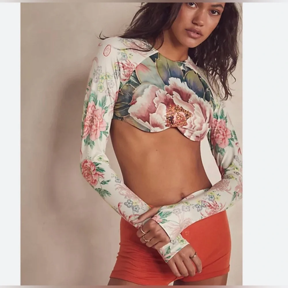 Free People/Anthropologie/Revolve Brand:
WE ARE HAH Swim Half Top Underwire - Picture 7 of 10